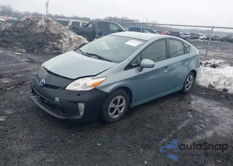 2012 Toyota Prius Four z USA, uszkodzony, nr VIN JTDKN3DU6C5456004
